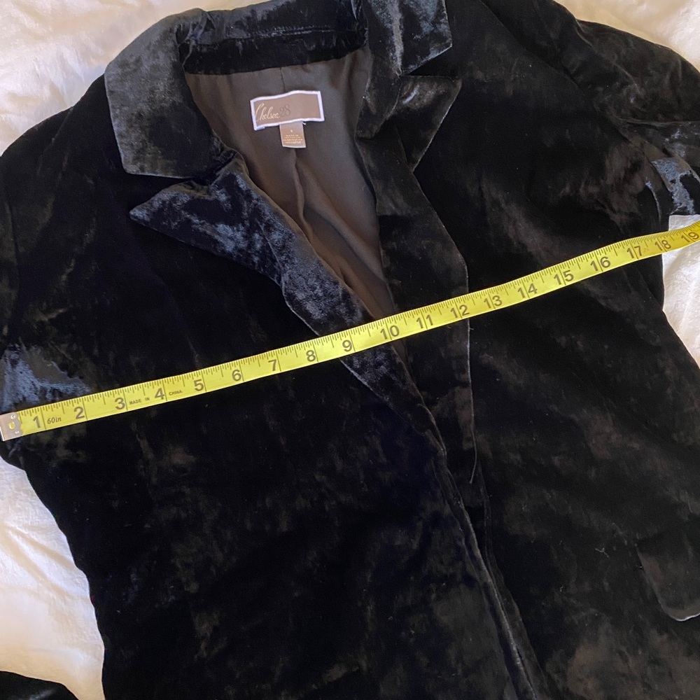 Chelsea28 Midnight Velvet Blazer - Picture 9 of 11